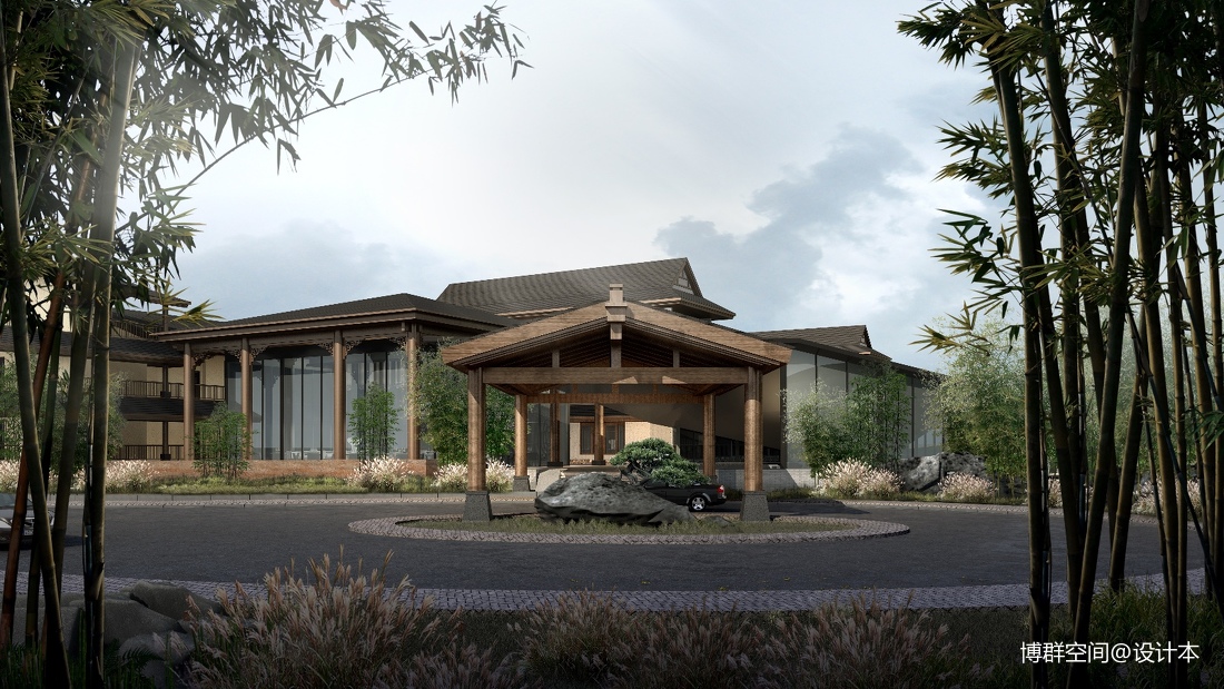 度假酒店建筑外觀表現(xiàn)_3989703 &ndash; 設(shè)計本裝修效果圖